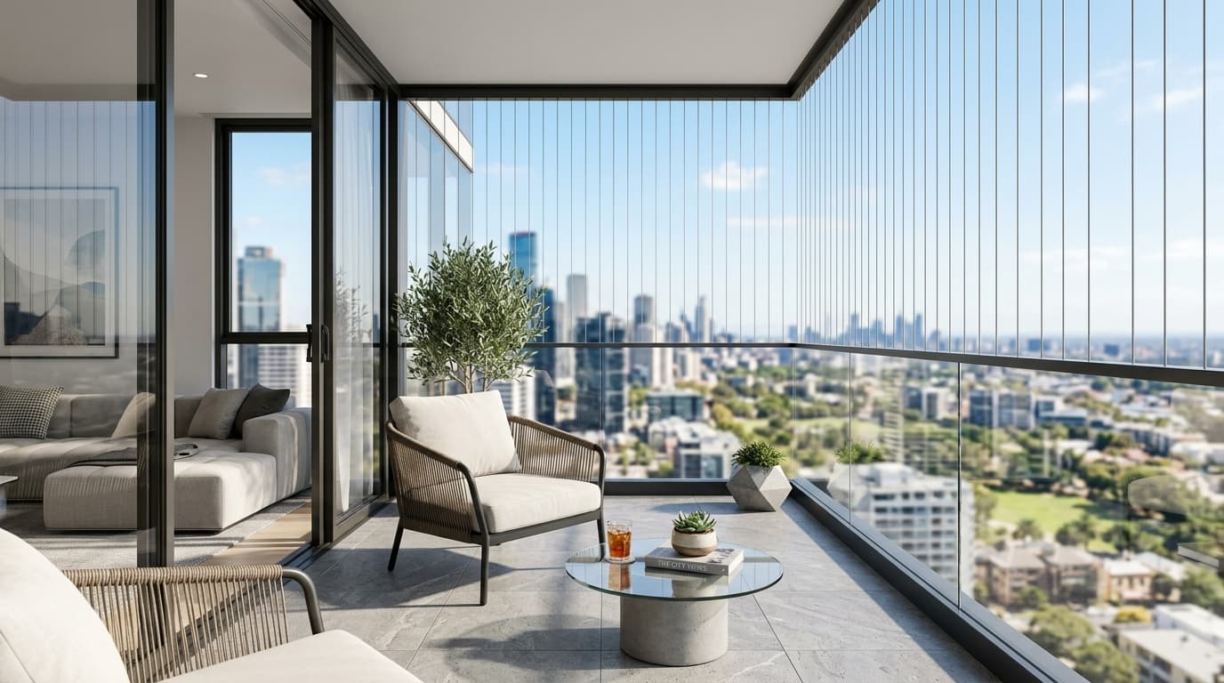 Unobstructed Views with Invisible Grills